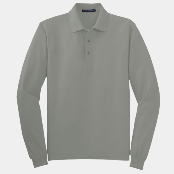 Sbarro - Tall Silk Touch Long Sleeve Polo Thumbnail