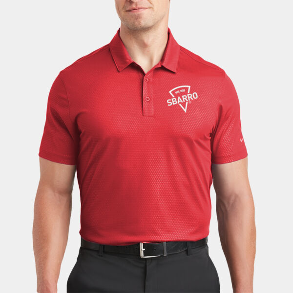 Sbarro - Dri FIT Embossed Tri Blade Polo Thumbnail